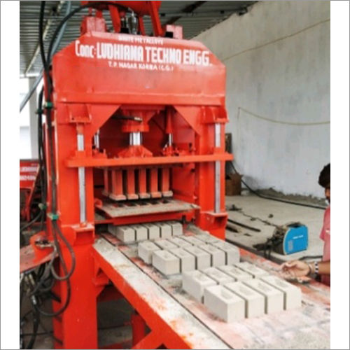 Automatic 10 Bricks Making Machine 