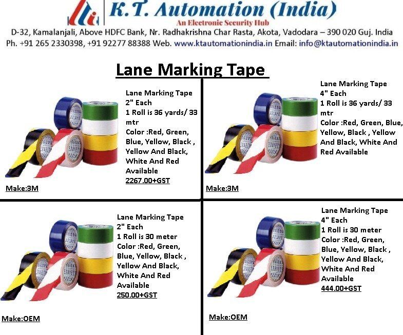 Lane And Floor Marking Tape  KTI
