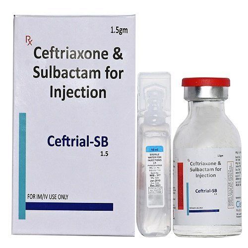 Ceftriaxone And Sulbactam For Injection