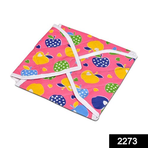 Hygienic Roti/Chapati Cover - Plastic Material, 2273 Square Size , Multi Print Design in Vibrant Mix Colors