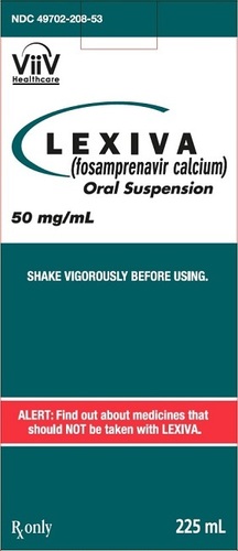 Fosamprenavir Calcium Oral Suspension