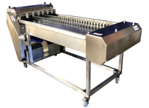 YFC-700 Electric Fish Cutter Automatic Fish Block Cutting Machine for Saury Professional Fish Processing Machine