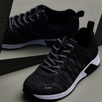 Walking Shoes With Natural Ventilation System / Style Name : Aire Knitwalk