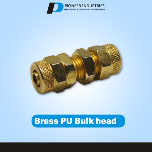 Brass Pu Bulk Head