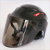 Half Face Helmet - Original Plastic, 52-61cm Size | Impact Resistant, Multi-color Options, 1-year Warranty, Lightweight Design For Road & Mountain Biking