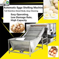 Automatic Egg Sheller Breaking Machine