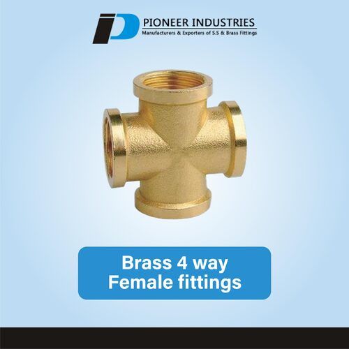 Brass 4 Way Female Fittings