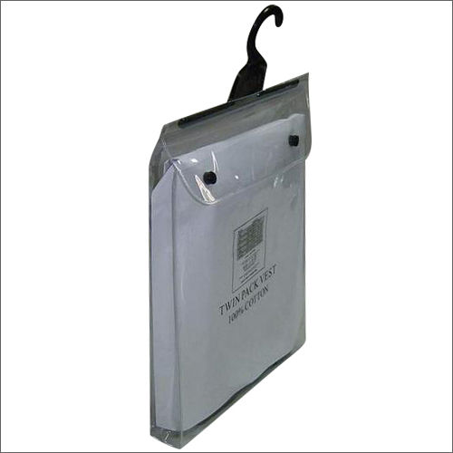 PVC Hanger Transparent Bag