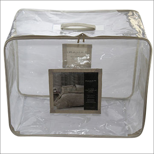 PVC Comforter Zipper Bag