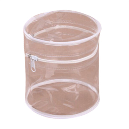 PVC Round Zipper Bag