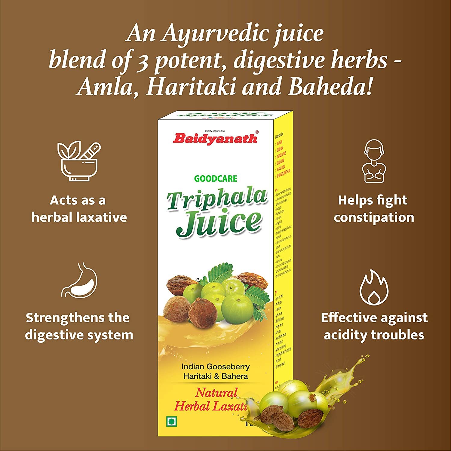 Baidyanath Triphala Juice -1L