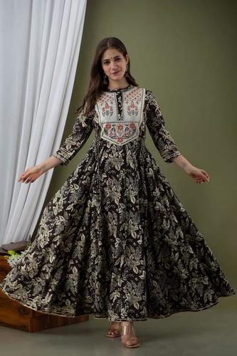 Black Anarkali Dress