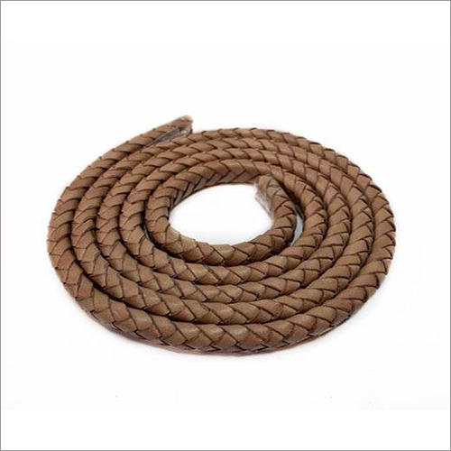 Oval Braided Leather Cords