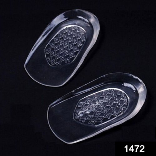 1472 Silicone Gel Heel Pad Protector Insole Cups For Heel Swelling Pain Relief By DEODAP INTERNATIONAL PRIVATE LIMITED