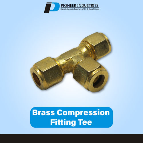 Brass Compression Fitting Elbow