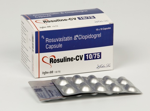 Rosuvastatin Calcium 10 MG + Clopidogrel 75 MG