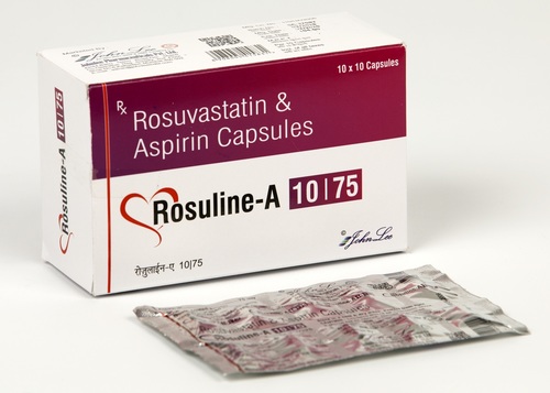 Rosuvastatin Calcium 10 MG + Aspirin 75 MG