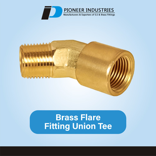 Brass Flare Union Tee