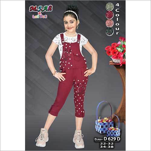 Girls Dangri And Jumpsuit