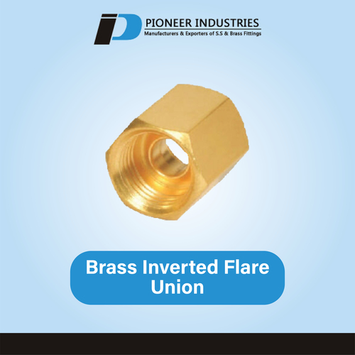 Brass Inverted Flare Union