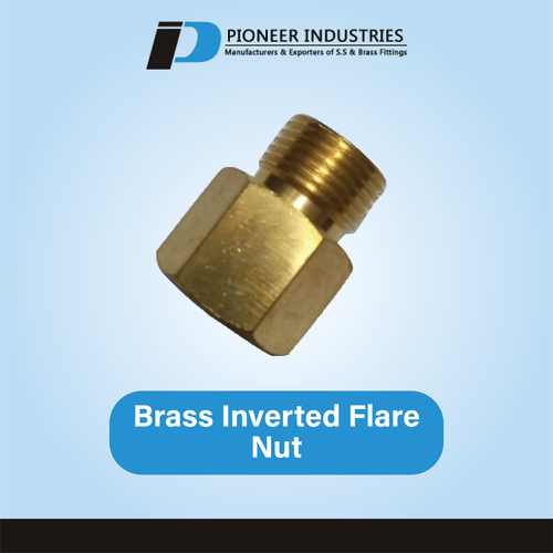 Brass Inverted Flare Nut