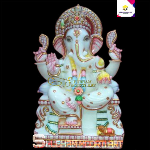 Multi Colour Ganpati Ji Statue