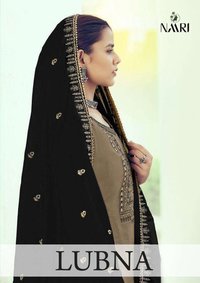 Naari Lubna Russian Silk Fancy Salwar Kameez Catalog