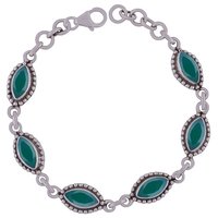SMOKEY TOPAZ NATURAL GEMSTONE 925 STERLING SOLID SILVER ROUND CUT STONE HANDMADE BRACELET