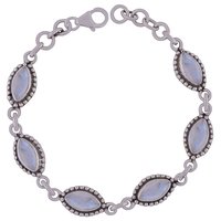SMOKEY TOPAZ NATURAL GEMSTONE 925 STERLING SOLID SILVER ROUND CUT STONE HANDMADE BRACELET