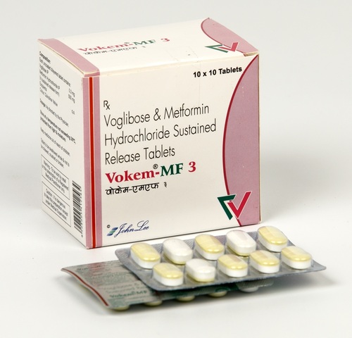 Voglibose 0.3 MG + Metformin 500 MG