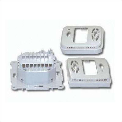 White Plastic Electrical Parts