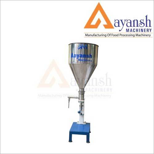 SS Manual Cream Filling Machine