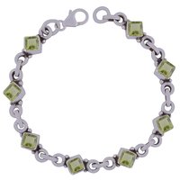 AMETHYST NATURAL GEMSTONE 925 STERLING SOLID SILVER ROUND CUT STONE HANDMADE BRACELET