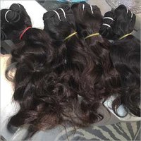 Raw Human Hair - 100% Real Human Hair, 6 To 26 Inches, Natural Black & Natural Brown | Thick, Bouncy Weft Hair Extensions, Wavy Style