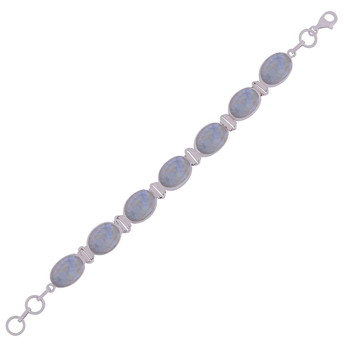 PERIDOT NATURAL GEMSTONE 925 STERLING SOLID SILVER OVAL CUT STONE HANDMADE BRACELET