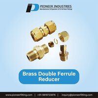 Brass Double Ferrule Reducer
