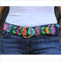 Ladies Hand Embroidered Belt