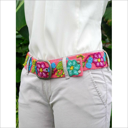 Ladies Fine Embroidered Belt
