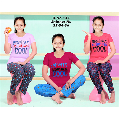Girls Designer Night Suit