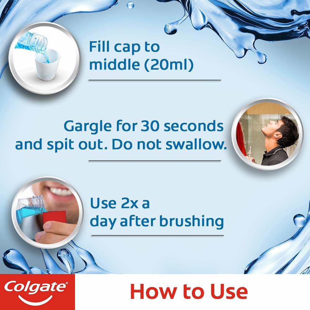 Colgate Plax Peppermint Fresh Mouthwash - 250 ml