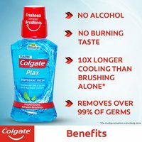 Colgate Plax Peppermint Fresh Mouthwash - 250 ml