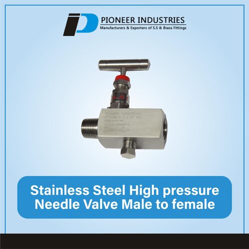Stainless Steel High pressure Needle Valve Male to female
