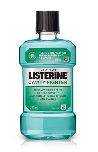 Listerine Cavity Fighter Mouthwash -  250ml