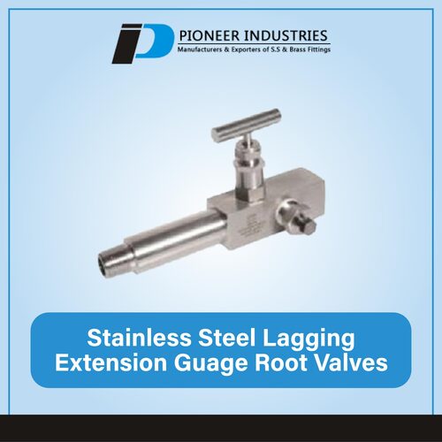 Stainless Steel Lagging Extension Guage Root Valves