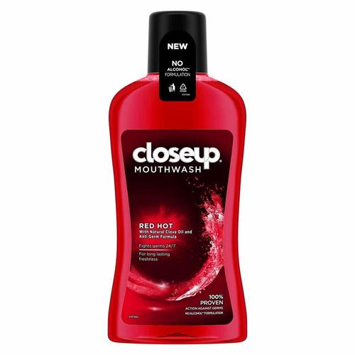 Closeup Red Hot Anti Germ Mouthwash - 500ml