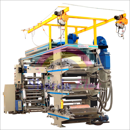 Six Color HDPE Flexo Printing Machine