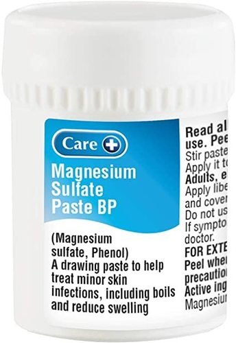 Magnesium Sulphate paste