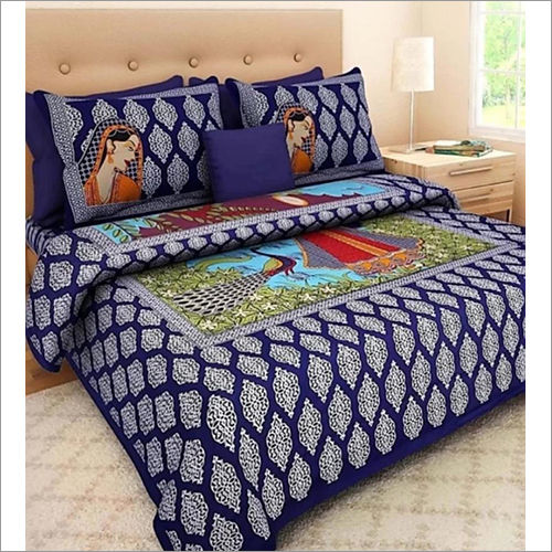 Jaipuri Cotton Bedsheet