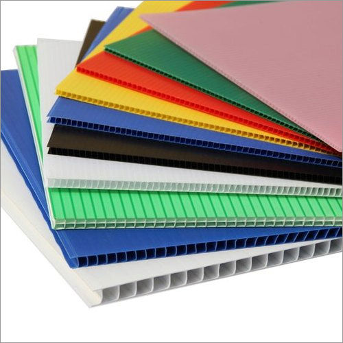 Pp Corrugated Sunpack Sheets Size: 1830Mm X 1220 Mm