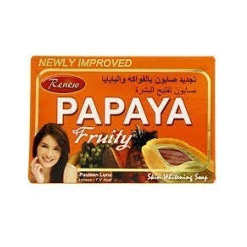 Renew Papaya Fruity Soap For Skin Whitening